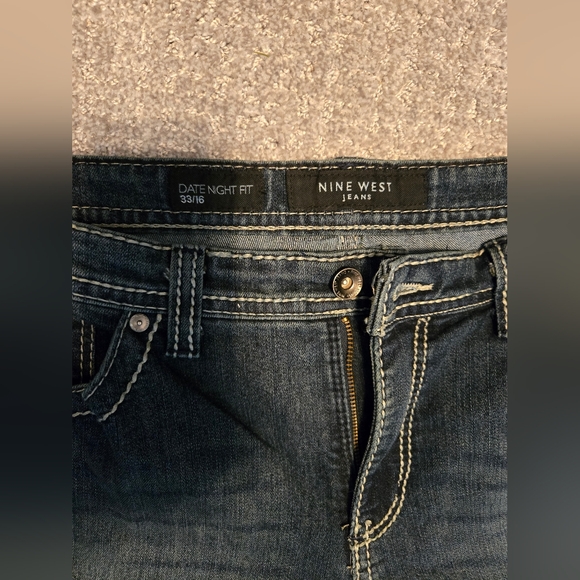 Women's Nine West Embellished Pocket Date Night Jeans Size 16 - Picture 7 of 8